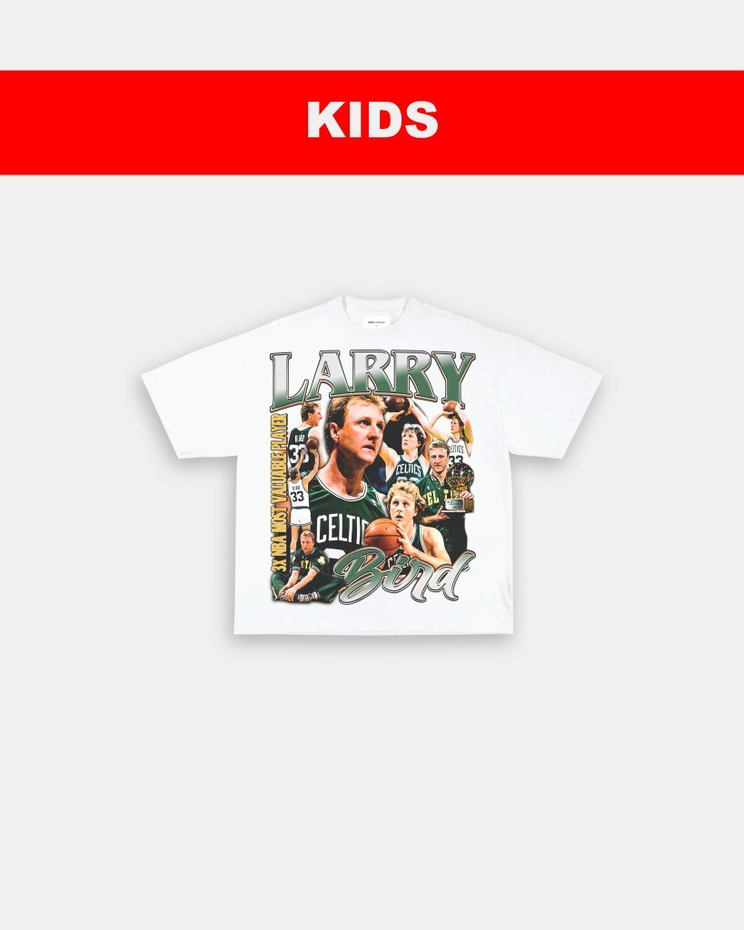 LARRY BIRD - KIDS TEE - WINS™ GAME CHANGERS TEE - WINS LA