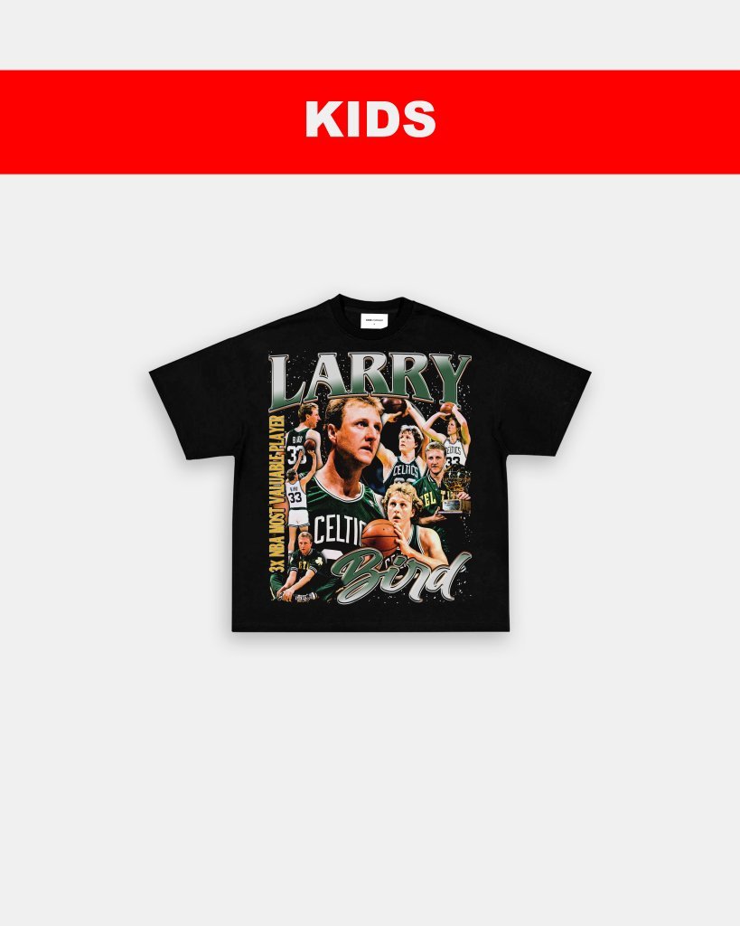 LARRY BIRD - KIDS TEE - WINS™ GAME CHANGERS TEE - WINS LA