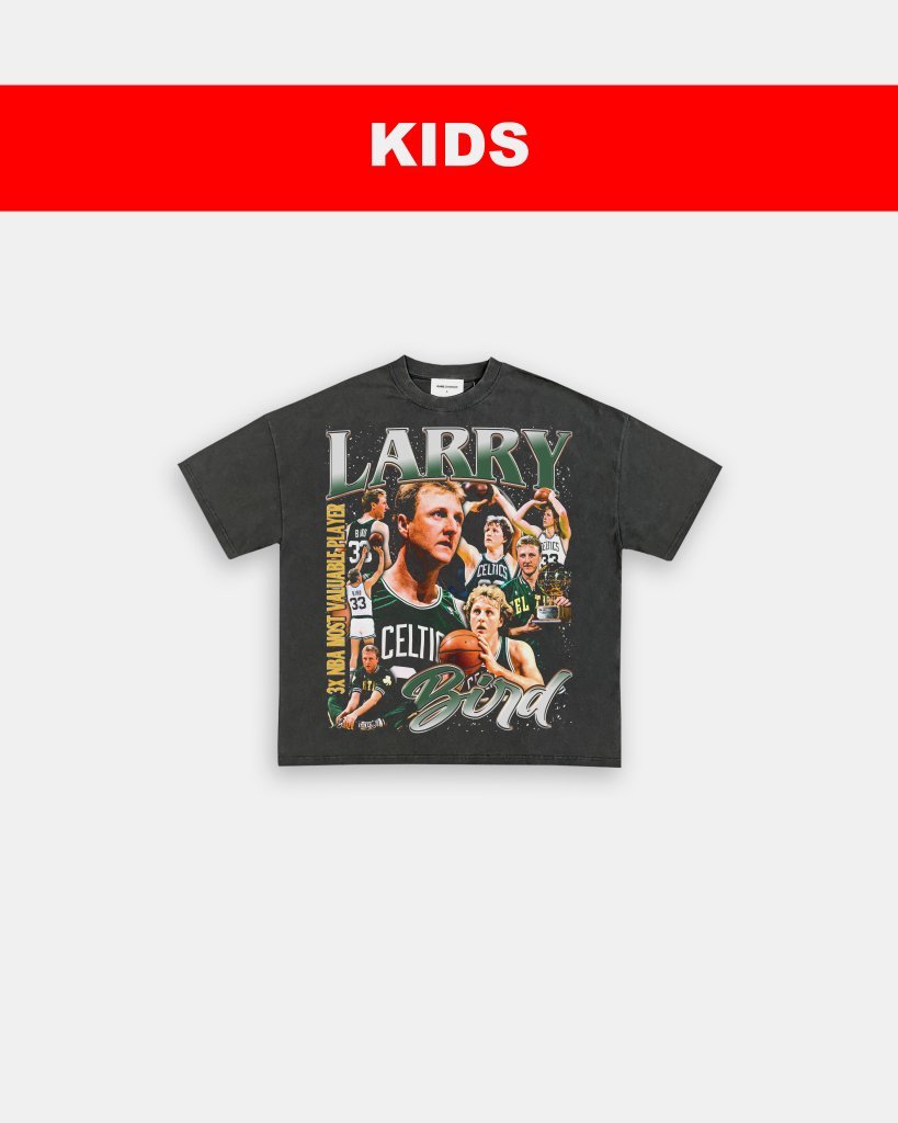 LARRY BIRD - KIDS TEE - WINS™ GAME CHANGERS TEE - WINS LA