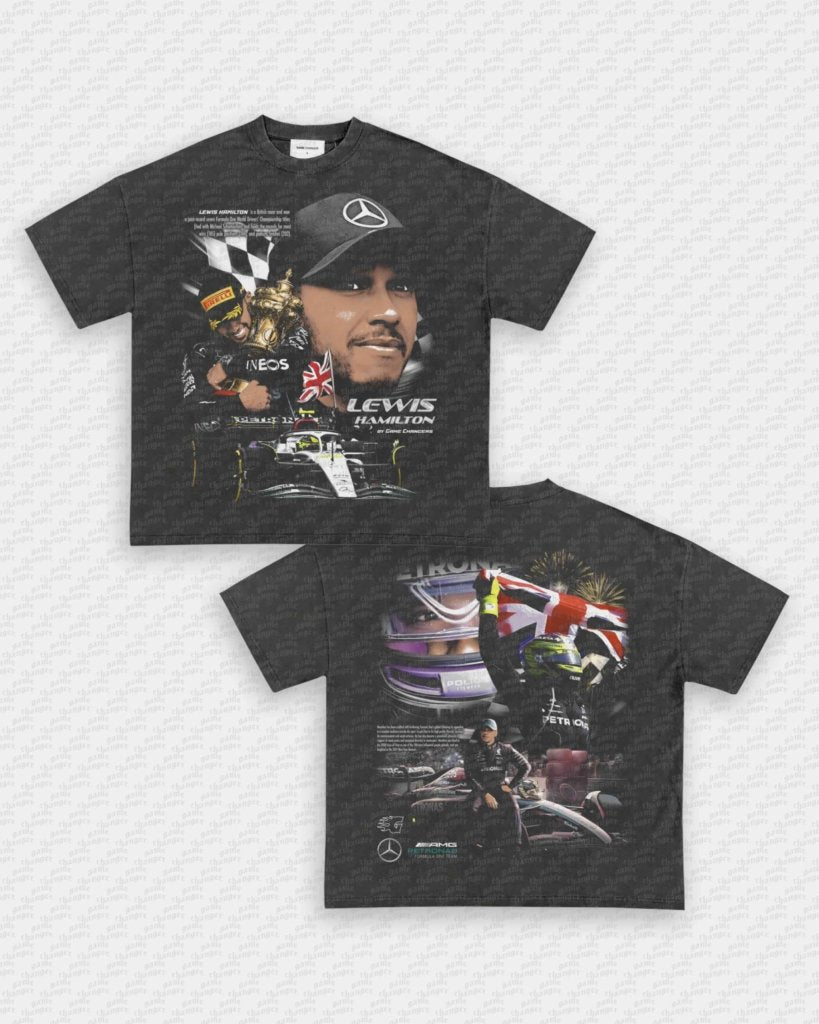 LEWIS HAMILTON - MERCEDES TEE - [DS] - WINS™ GAME CHANGERS TEE - WINS LA