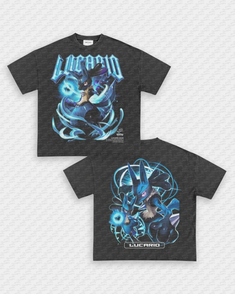 LUCARIO TEE - [DS] - WINS™ GAME CHANGERS TEE - WINS LA