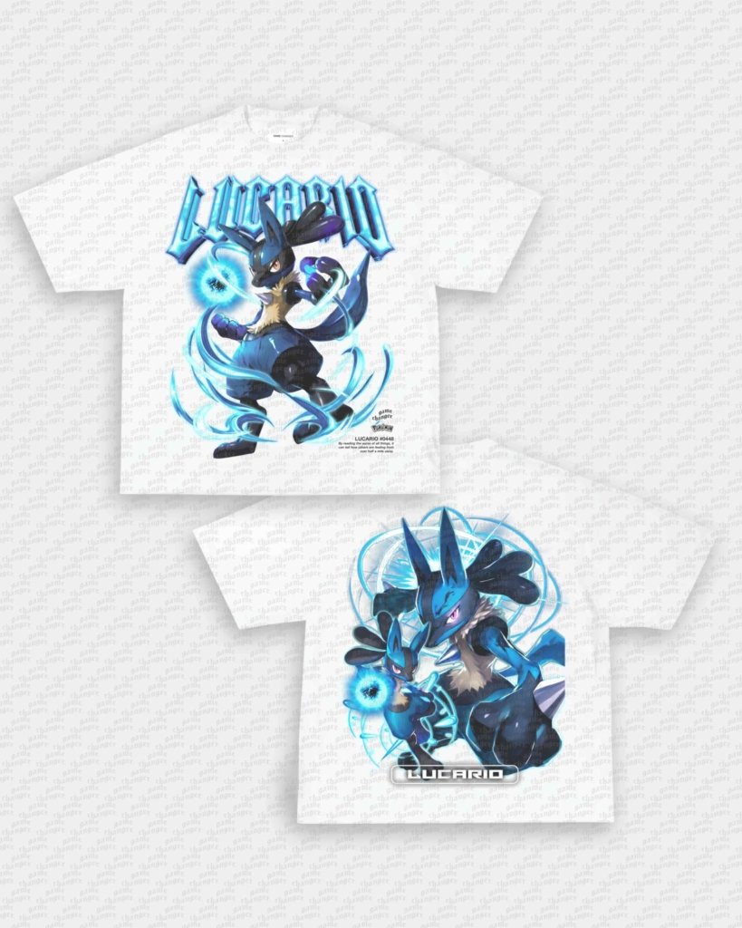 LUCARIO TEE - [DS] - WINS™ GAME CHANGERS TEE - WINS LA
