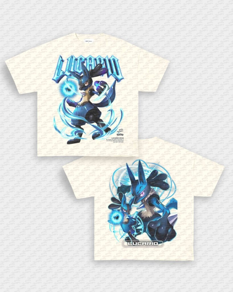 LUCARIO TEE - [DS] - WINS™ GAME CHANGERS TEE - WINS LA
