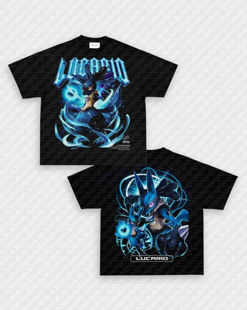 LUCARIO TEE - [DS] - WINS™ GAME CHANGERS TEE - WINS LA