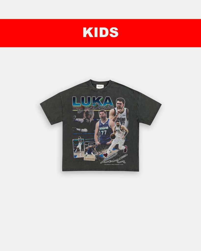 LUKA DONCIC - KIDS TEE - WINS™ GAME CHANGERS TEE - WINS LA