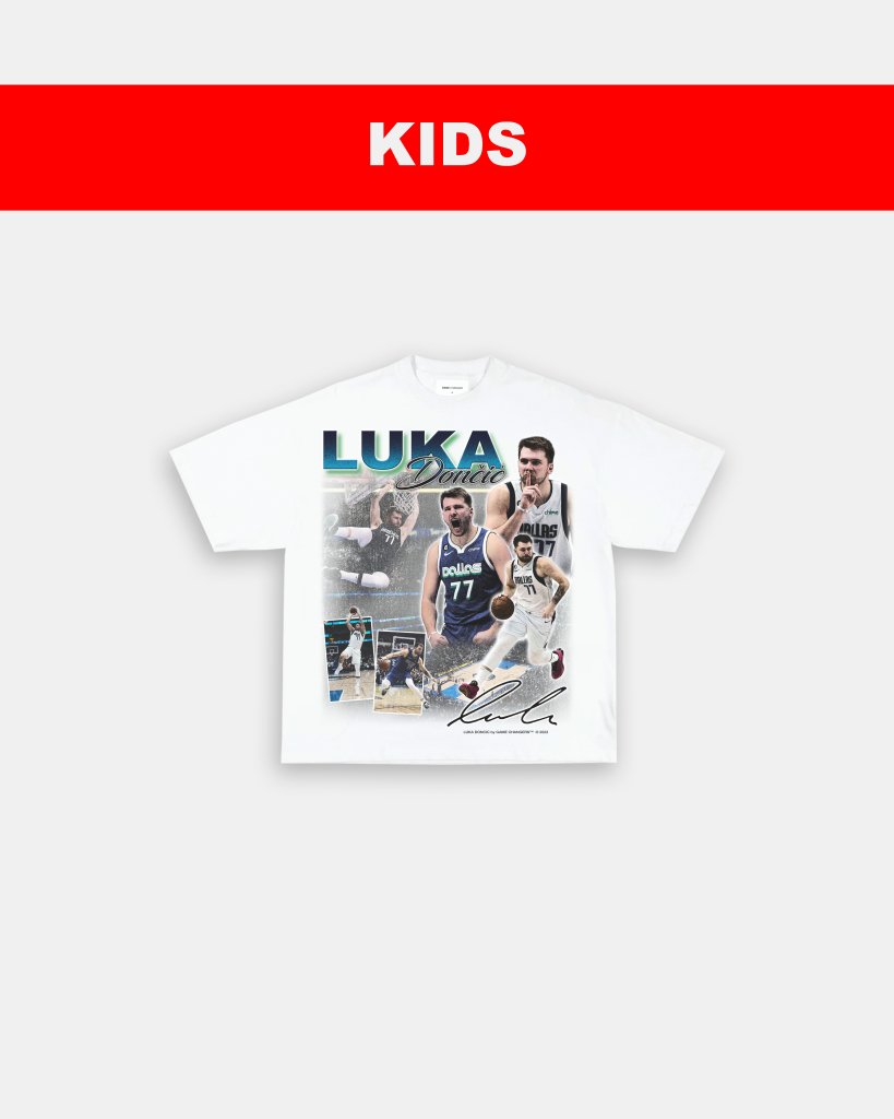 LUKA DONCIC - KIDS TEE - WINS™ GAME CHANGERS TEE - WINS LA