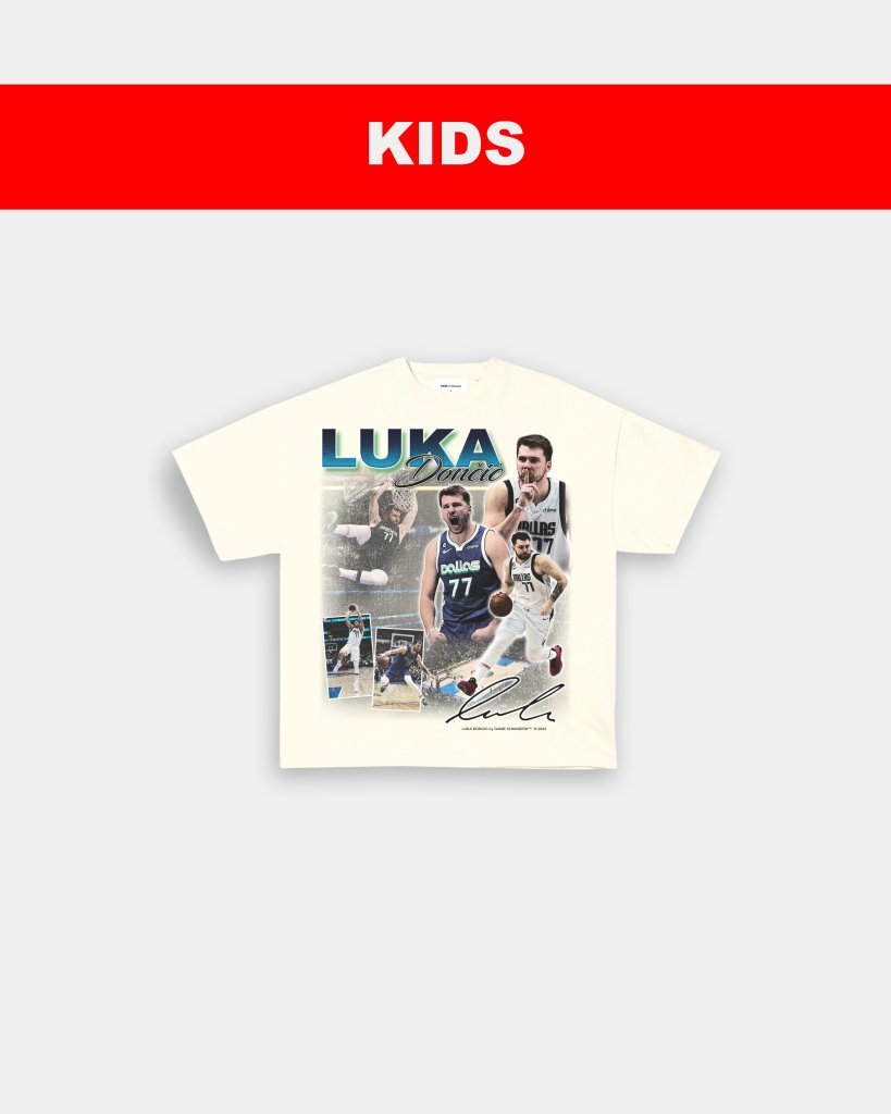 LUKA DONCIC - KIDS TEE - WINS™ GAME CHANGERS TEE - WINS LA