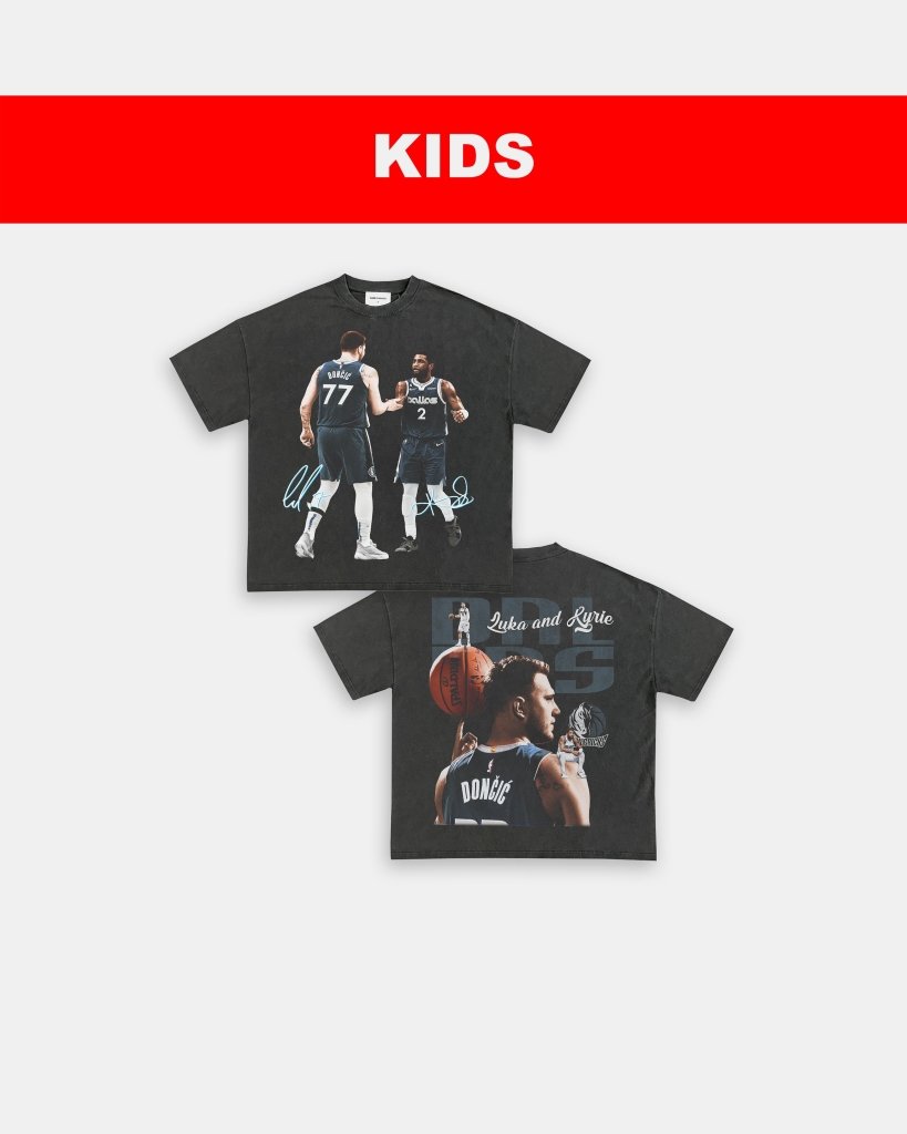 LUKA & KYRIE - KIDS TEE - [DS] - WINS™ GAME CHANGERS TEE - WINS LA