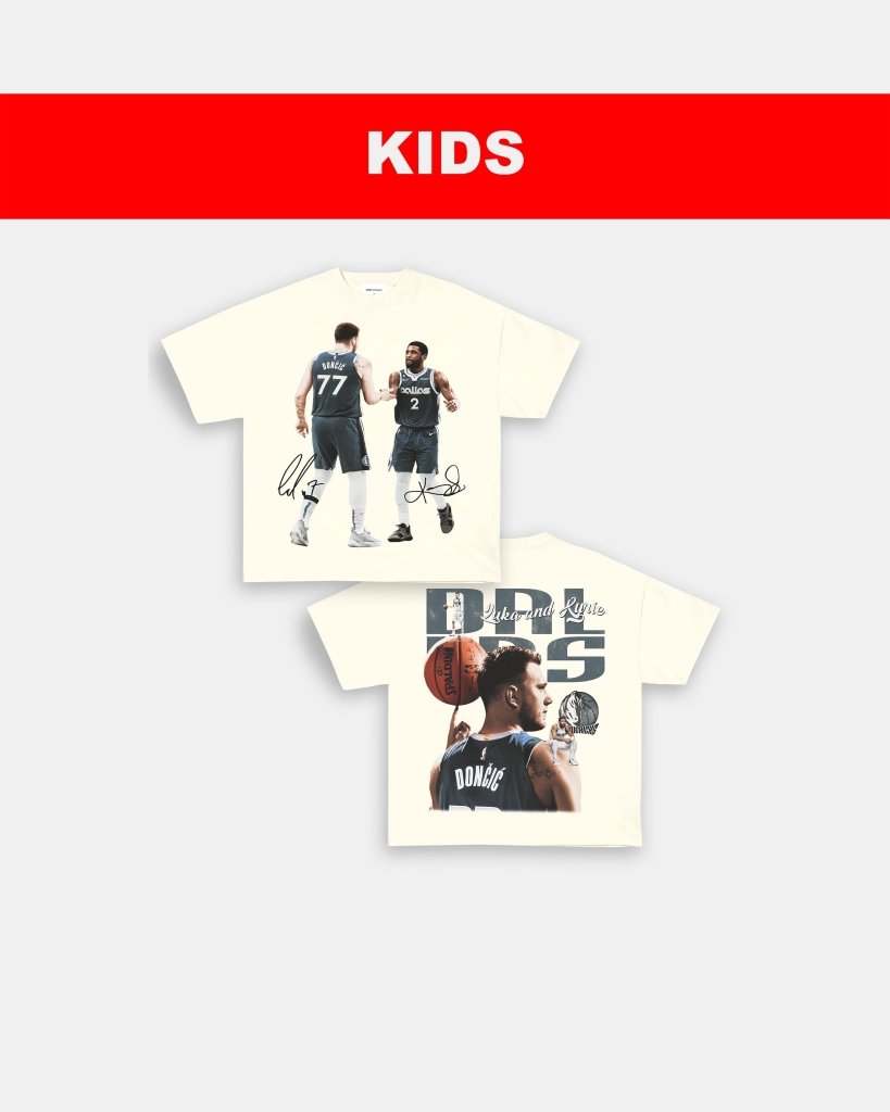 LUKA & KYRIE - KIDS TEE - [DS] - WINS™ GAME CHANGERS TEE - WINS LA