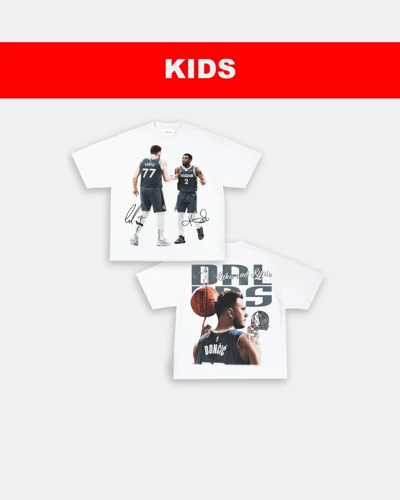 LUKA & KYRIE - KIDS TEE - [DS] - WINS™ GAME CHANGERS TEE - WINS LA