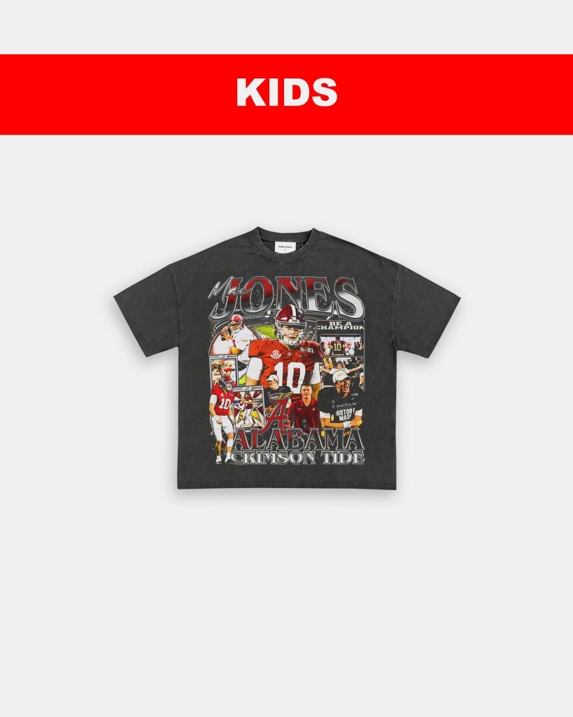 MAC JONES - ALABAMA - KIDS TEE - WINS™ GAME CHANGERS TEE - WINS LA