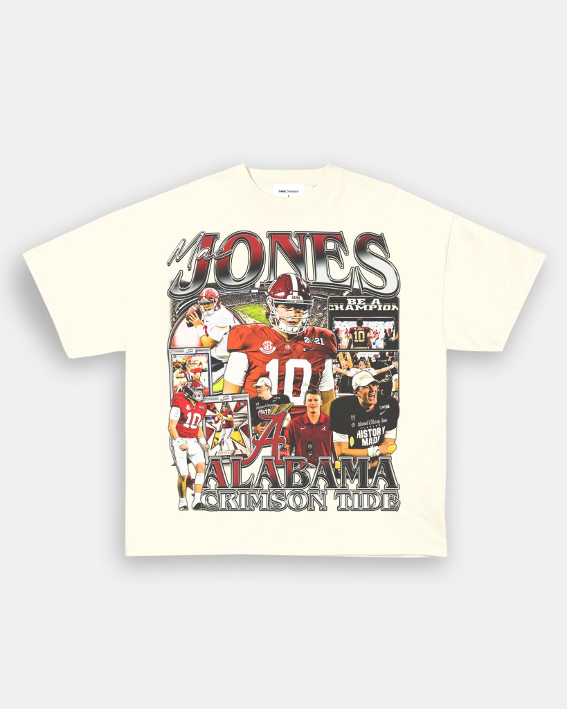 MAC JONES - ALABAMA TEE - WINS™ GAME CHANGERS TEE - WINS LA