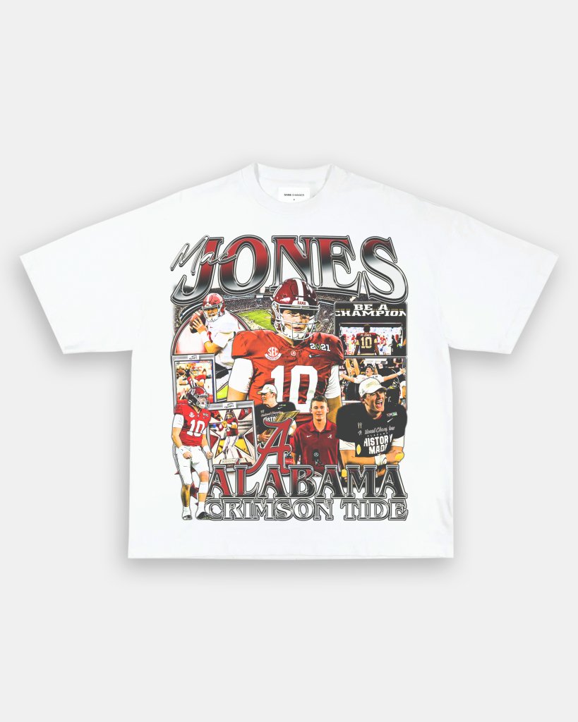 MAC JONES - ALABAMA TEE - WINS™ GAME CHANGERS TEE - WINS LA