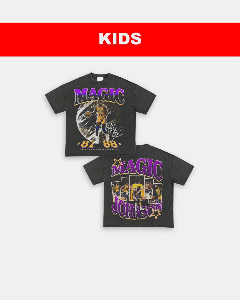 MAGIC JOHNSON - KIDS TEE - [DS] - WINS™ GAME CHANGERS TEE - WINS LA