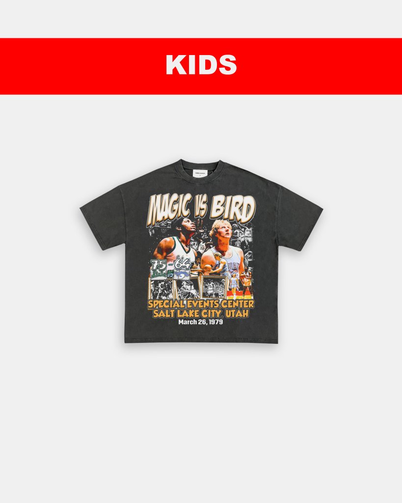 MAGIC VS BIRD - KIDS TEE - WINS™ GAME CHANGERS TEE - WINS LA