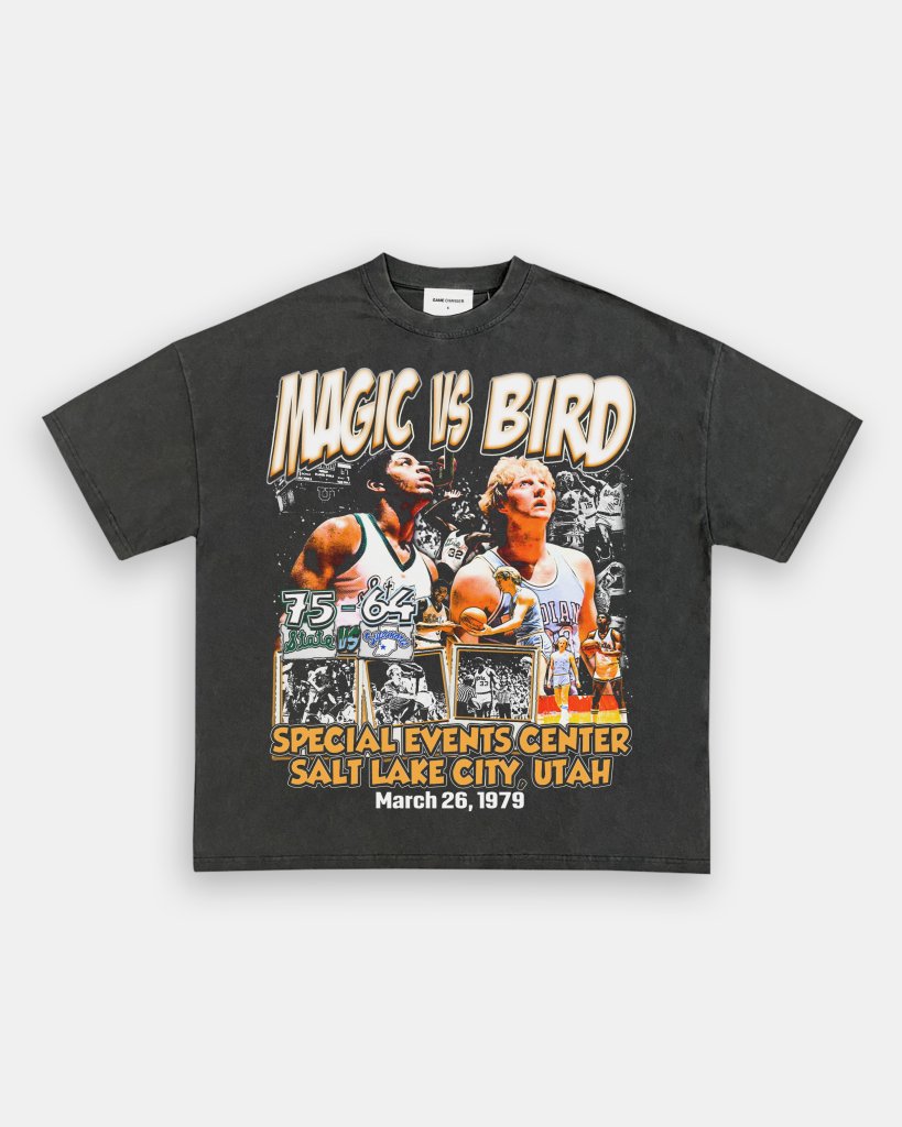 MAGIC VS BIRD TEE - WINS™ GAME CHANGERS TEE - WINS LA