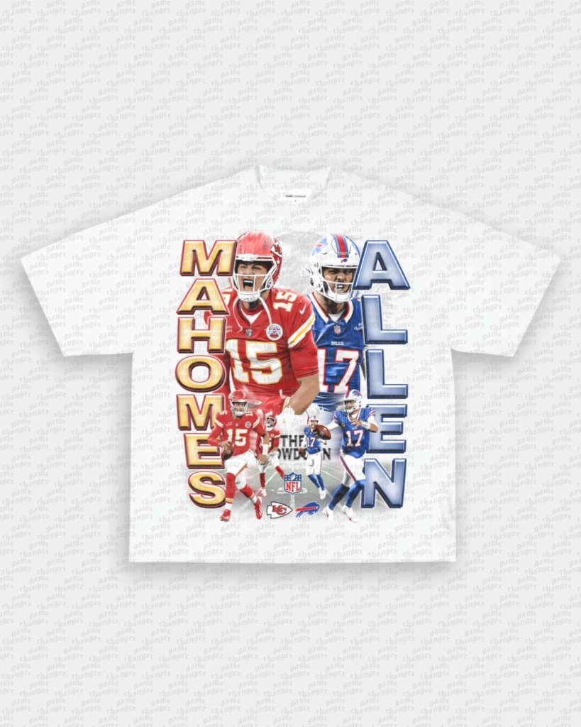 MAHOMES VS ALLEN TEE - WINS™ GAME CHANGERS TEE - WINS LA