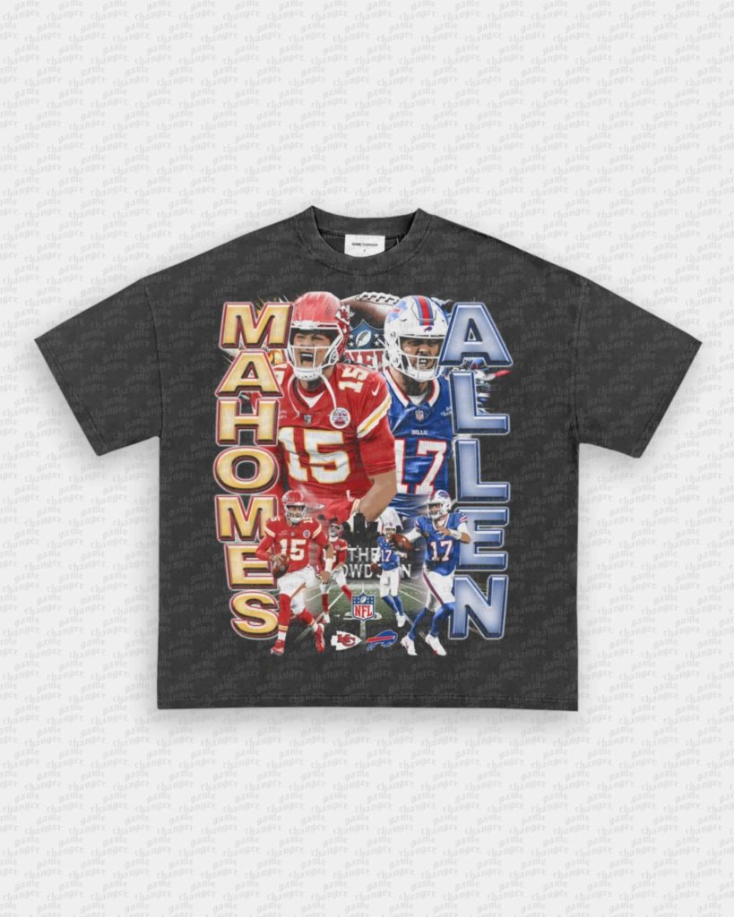 MAHOMES VS ALLEN TEE - WINS™ GAME CHANGERS TEE - WINS LA