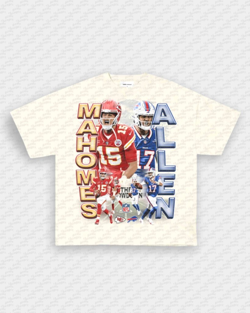 MAHOMES VS ALLEN TEE - WINS™ GAME CHANGERS TEE - WINS LA
