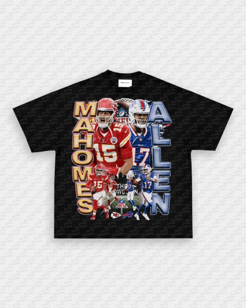 MAHOMES VS ALLEN TEE - WINS™ GAME CHANGERS TEE - WINS LA