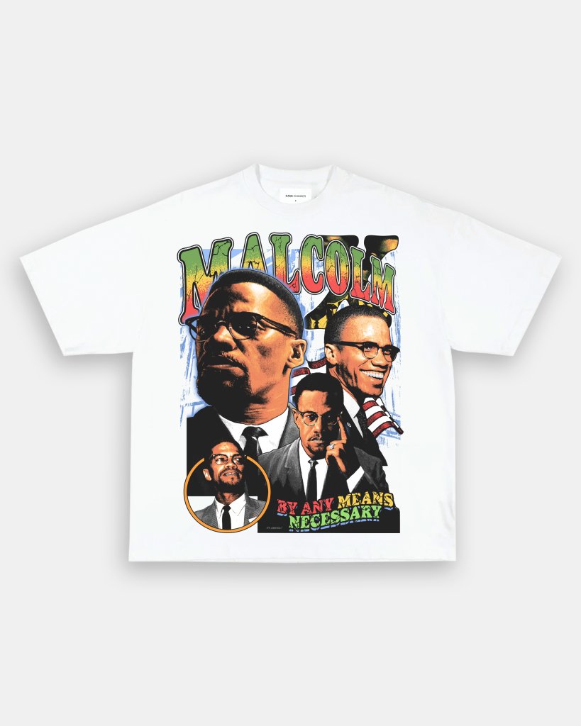 MALCOLM X TEE - WINS™ GAME CHANGERS TEE - WINS LA