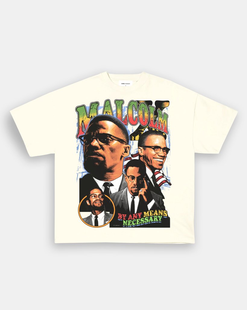 MALCOLM X TEE - WINS™ GAME CHANGERS TEE - WINS LA