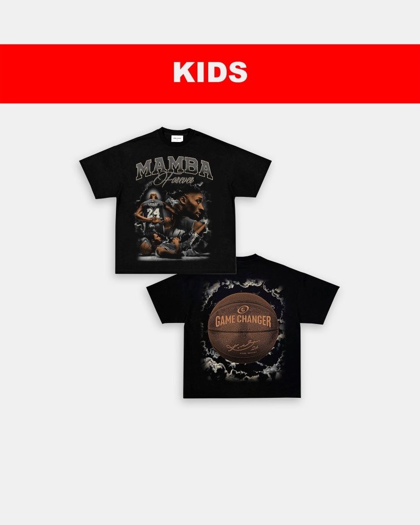 MAMBA FOREVER V2 - KIDS TEE - [DS] - WINS™ GAME CHANGERS TEE - WINS LA