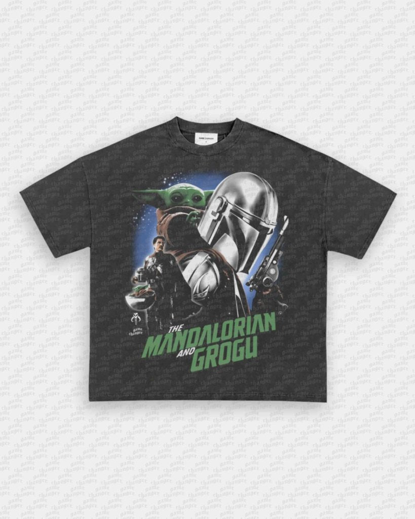 MANDALORIAN AND GROGU V2 TEE - WINS™ GAME CHANGERS TEE - WINS LA