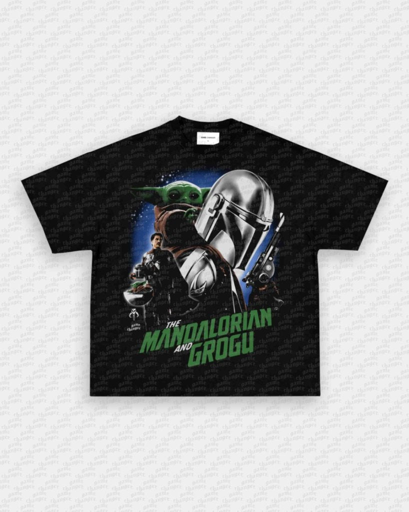 MANDALORIAN AND GROGU V2 TEE - WINS™ GAME CHANGERS TEE - WINS LA