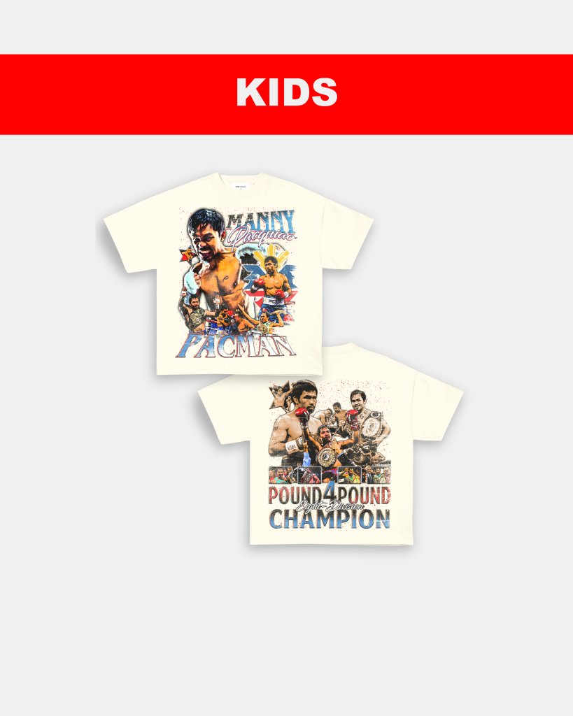 MANNY PACQUIAO - KIDS TEE - [DS] - WINS™ GAME CHANGERS TEE - WINS LA