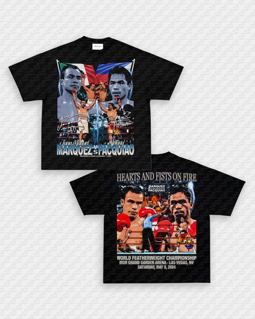 MARQUEZ VS PACQUIAO TEE - [DS] - WINS™ GAME CHANGERS TEE - WINS LA