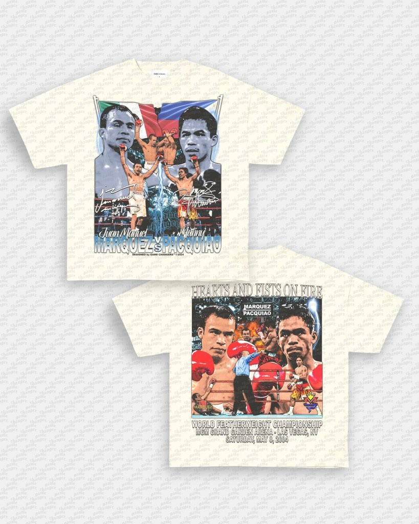 MARQUEZ VS PACQUIAO TEE - [DS] - WINS™ GAME CHANGERS TEE - WINS LA