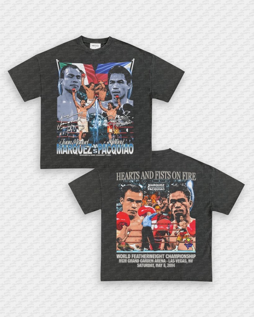 MARQUEZ VS PACQUIAO TEE - [DS] - WINS™ GAME CHANGERS TEE - WINS LA