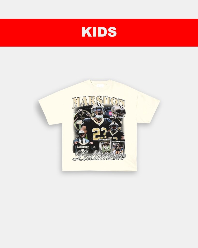 MARSHON LATTIMORE - KIDS TEE - WINS™ GAME CHANGERS TEE - WINS LA