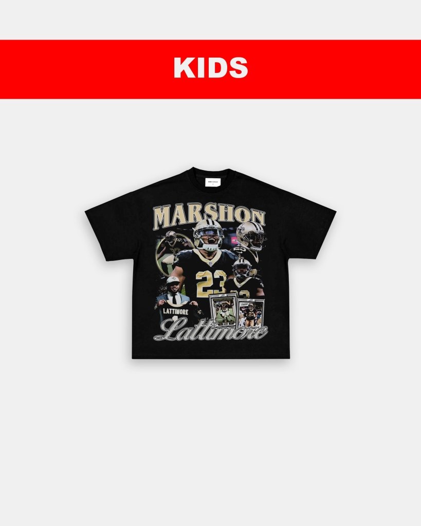 MARSHON LATTIMORE - KIDS TEE - WINS™ GAME CHANGERS TEE - WINS LA