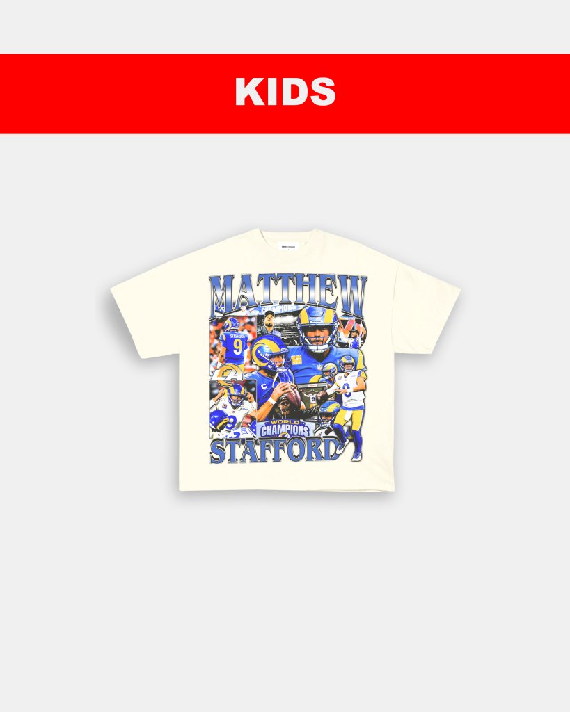 MATTHEW STAFFORD - KIDS TEE - WINS™ GAME CHANGERS TEE - WINS LA