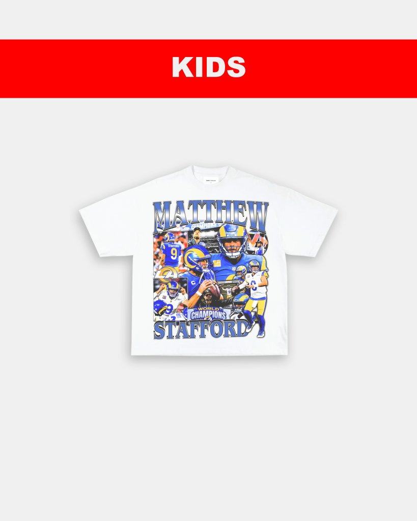 MATTHEW STAFFORD - KIDS TEE - WINS™ GAME CHANGERS TEE - WINS LA