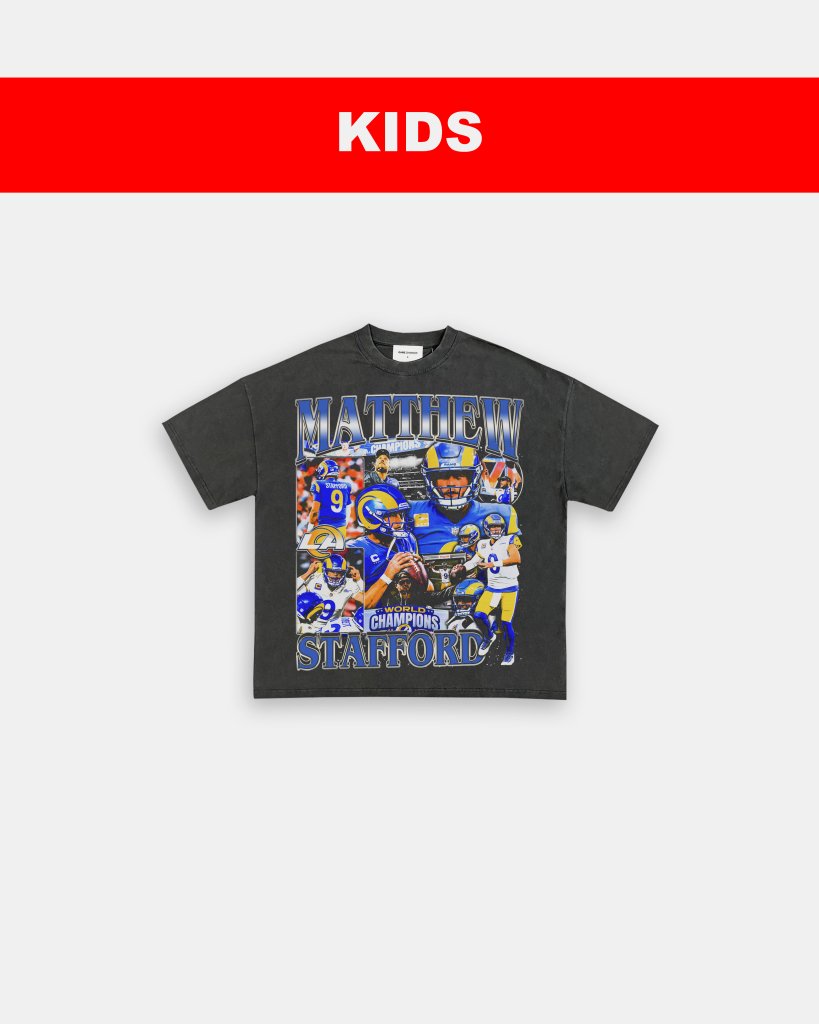 MATTHEW STAFFORD - KIDS TEE - WINS™ GAME CHANGERS TEE - WINS LA