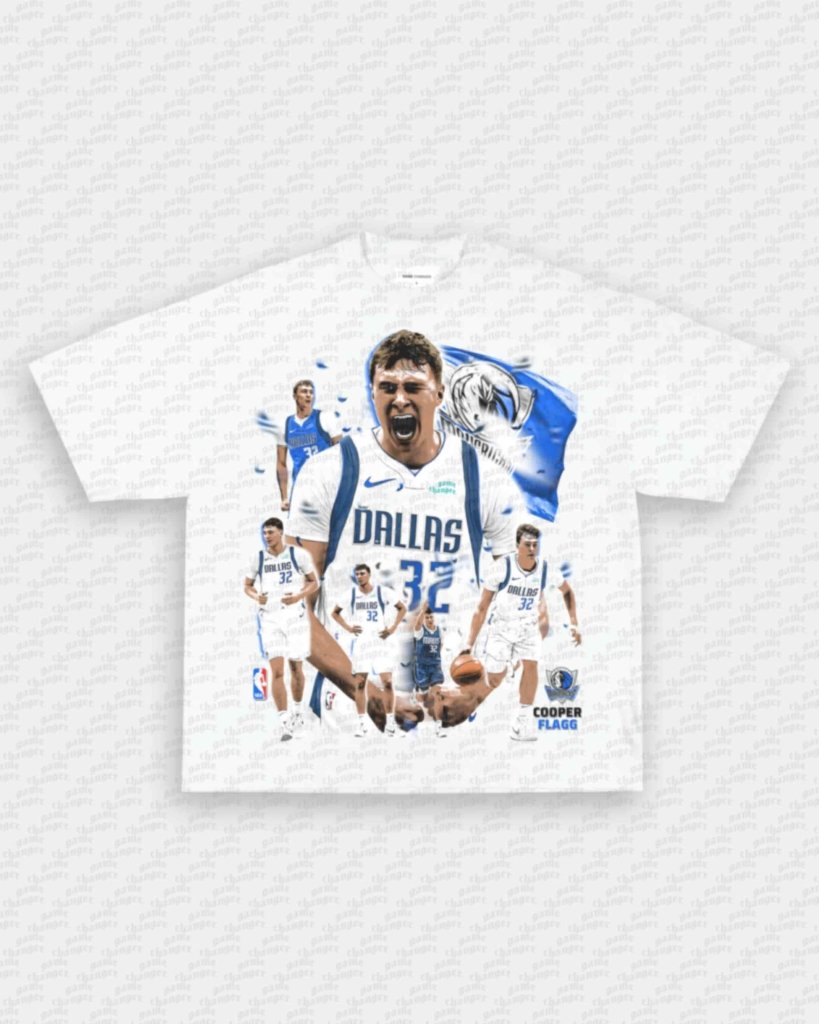 MAVS COOPER FLAGG TEE - WINS™ GAME CHANGERS TEE - WINS LA