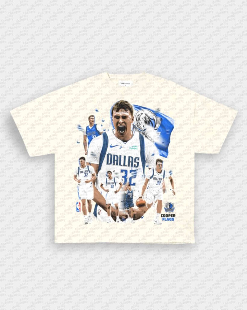MAVS COOPER FLAGG TEE - WINS™ GAME CHANGERS TEE - WINS LA