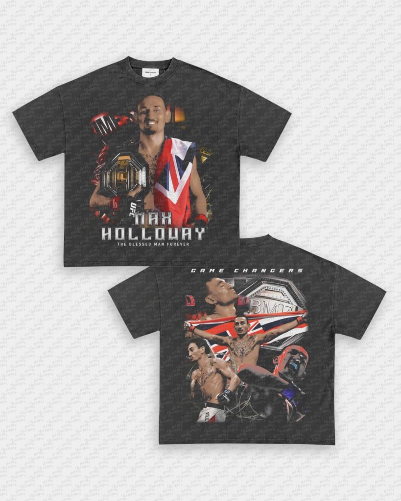 MAX HOLLOWAY V2 TEE - [DS] - WINS™ GAME CHANGERS TEE - WINS LA