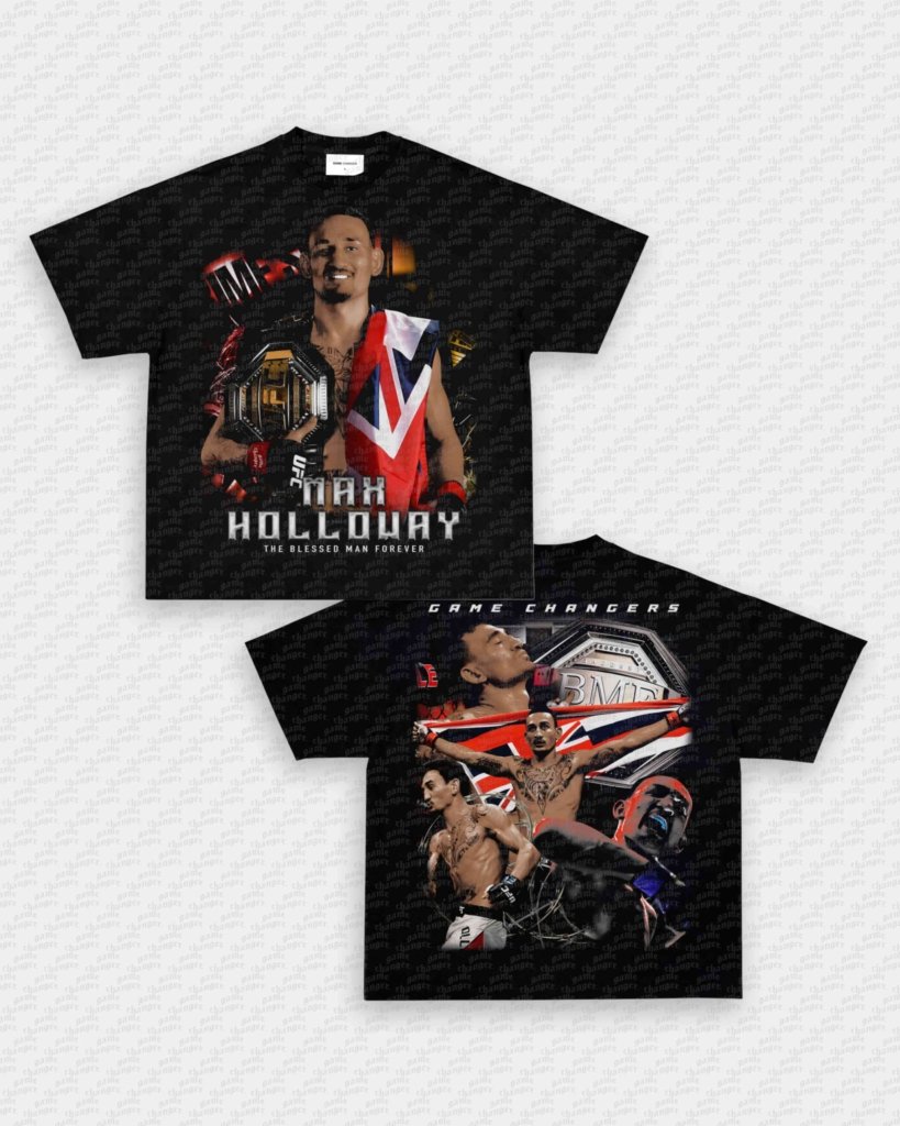 MAX HOLLOWAY V2 TEE - [DS] - WINS™ GAME CHANGERS TEE - WINS LA