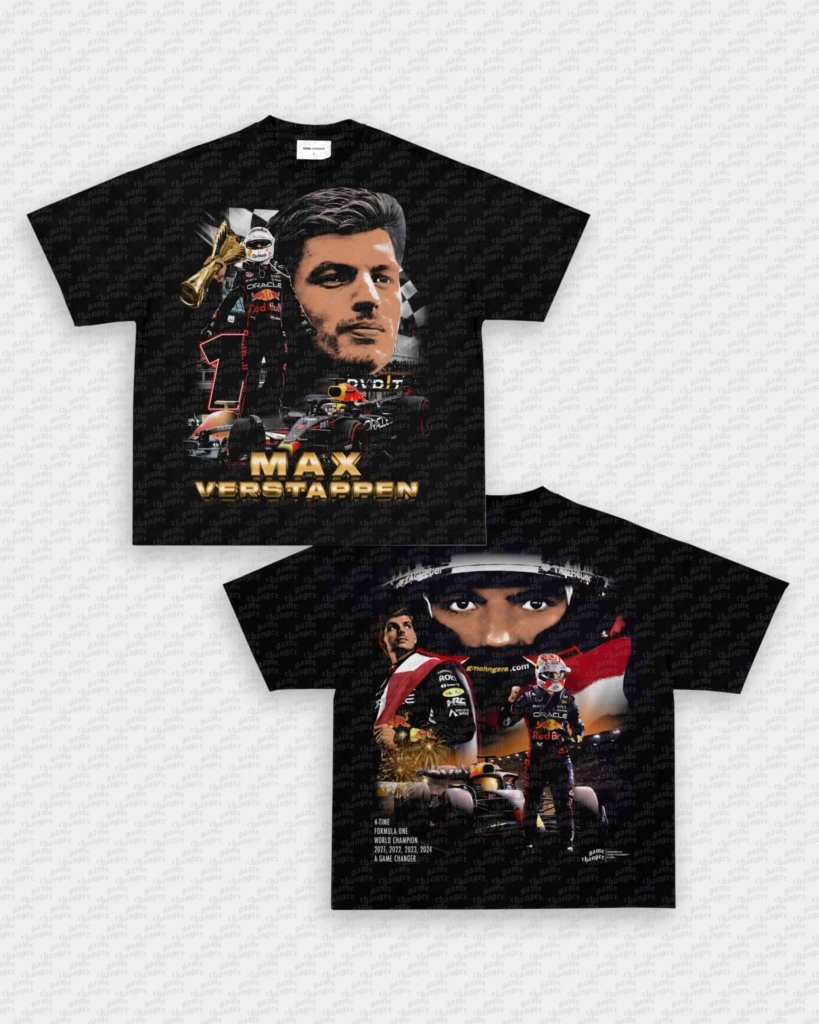 MAX VERSTAPPEN V4 TEE - [DS] - WINS™ GAME CHANGERS TEE - WINS LA