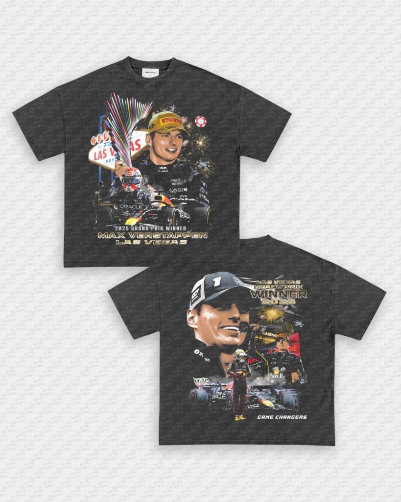 MAX VERSTAPPEN V5 TEE - [DS] - WINS™ GAME CHANGERS TEE - WINS LA