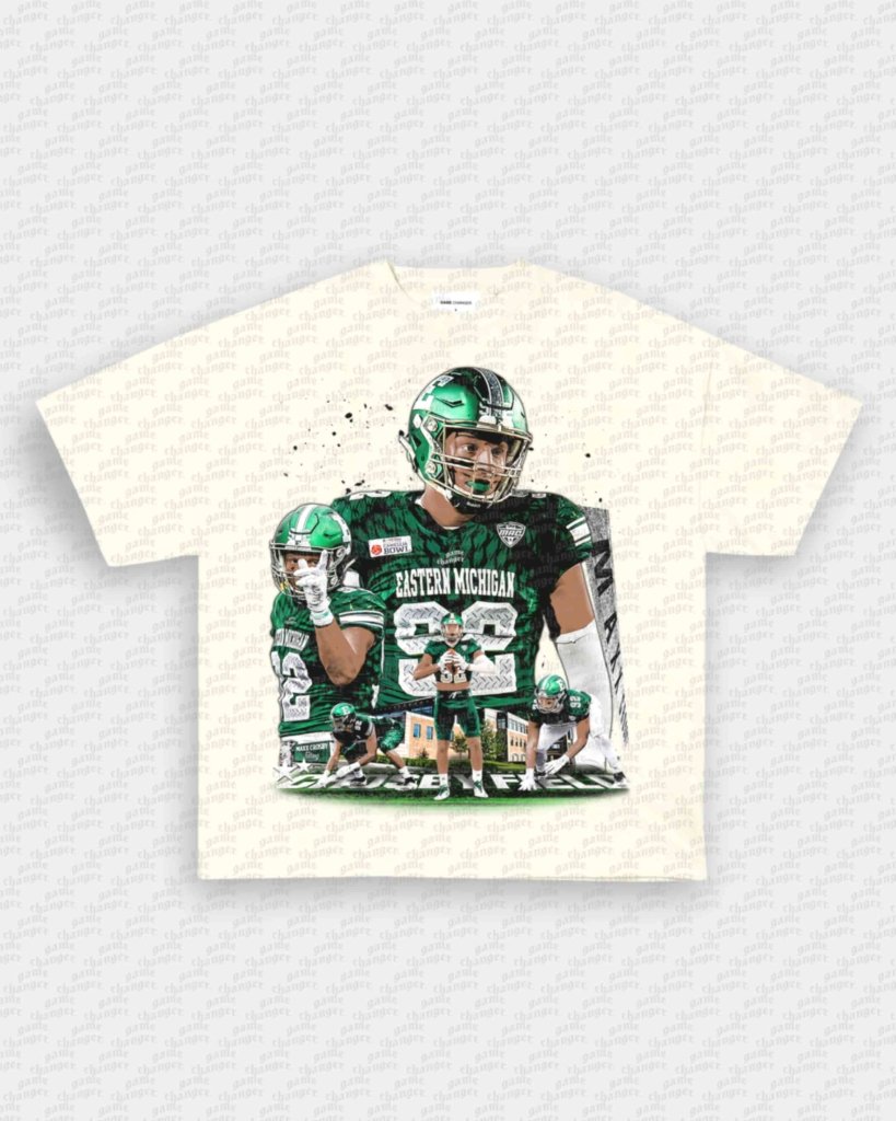 MAXX CROSBY - EASTERN MICHIGAN TEE - WINS™ GAME CHANGERS TEE - WINS LA