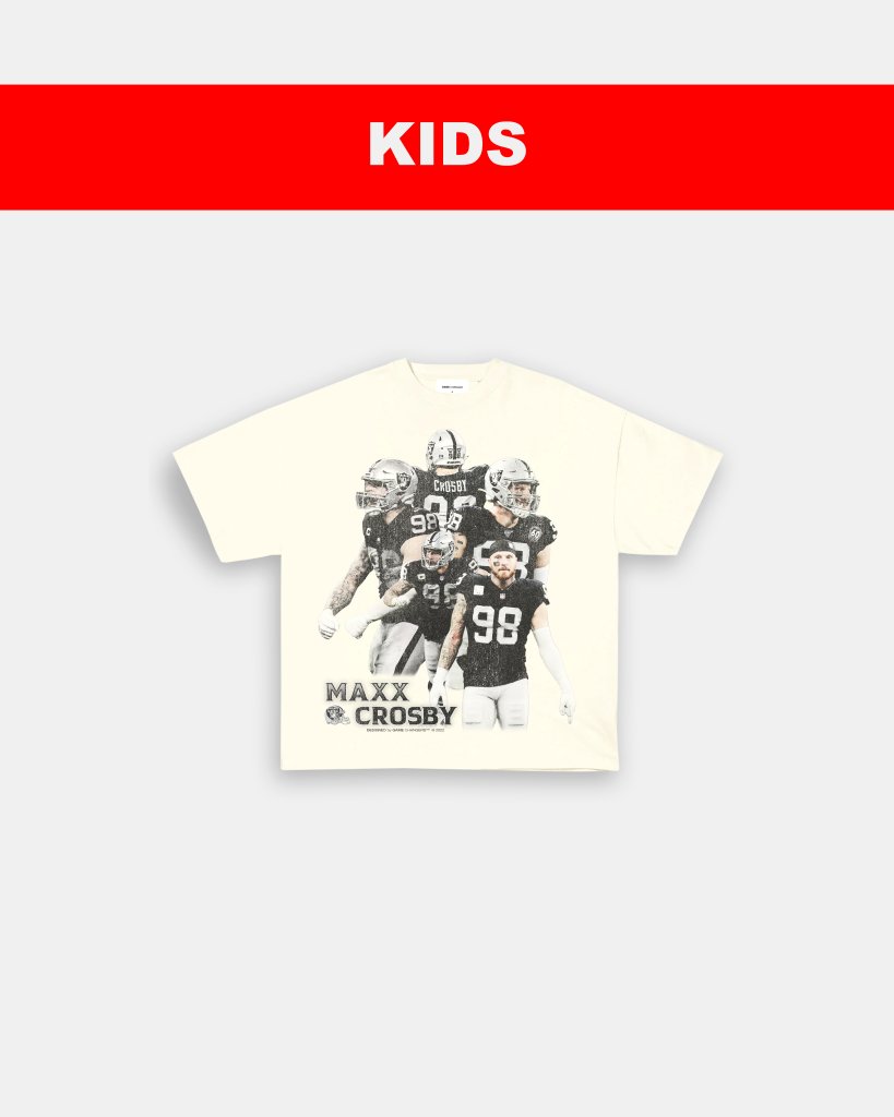 MAXX CROSBY - KIDS TEE - WINS™ GAME CHANGERS TEE - WINS LA