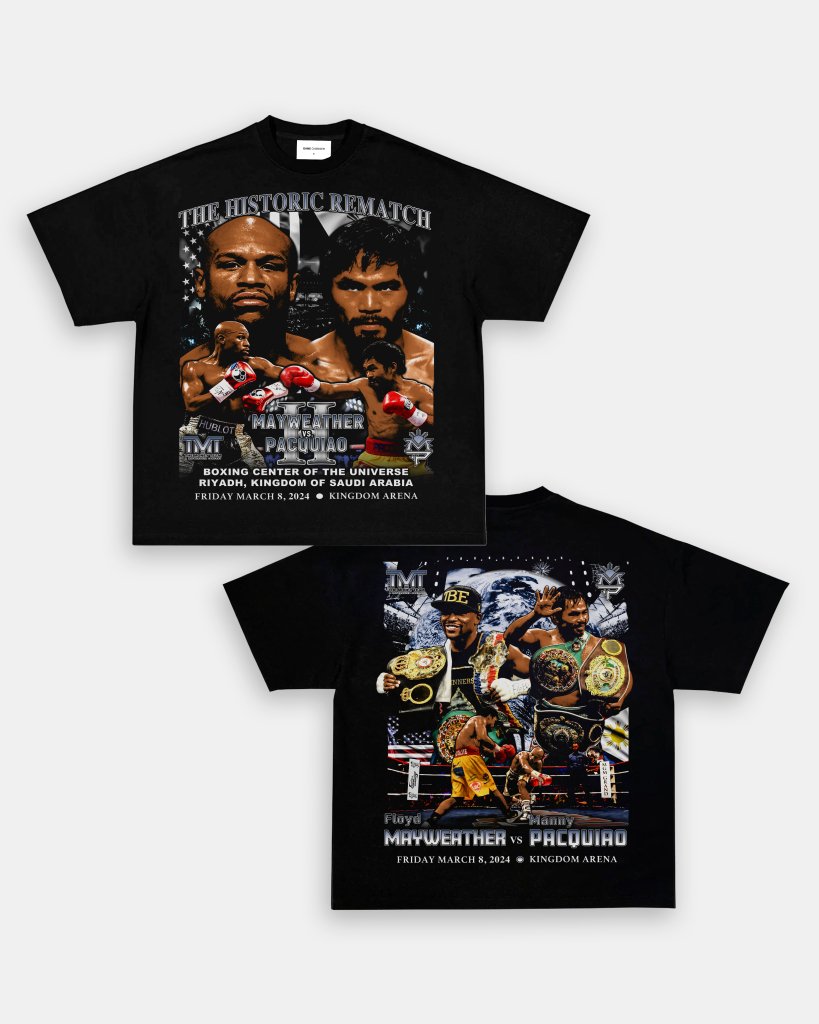 MAYWEATHER VS PACQUIAO 2 TEE - [DS] - WINS™ GAME CHANGERS TEE - WINS LA