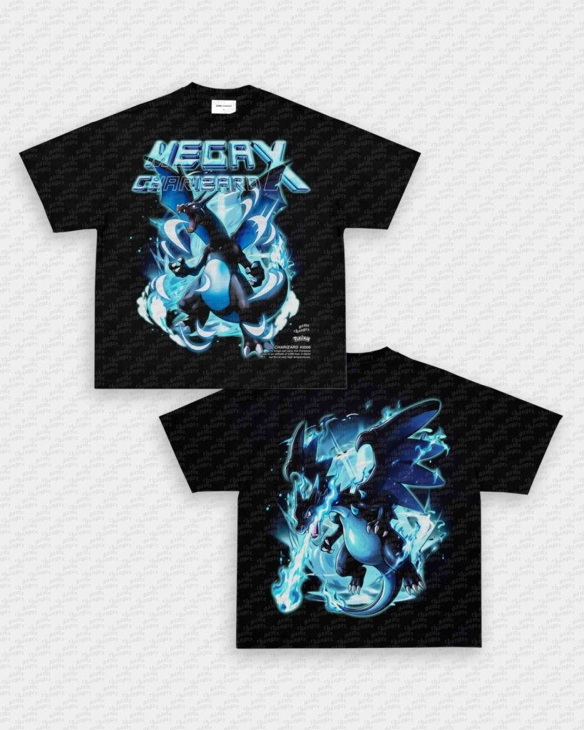 MEGA CHARIZARD X TEE - [DS] - WINS™ GAME CHANGERS TEE - WINS LA