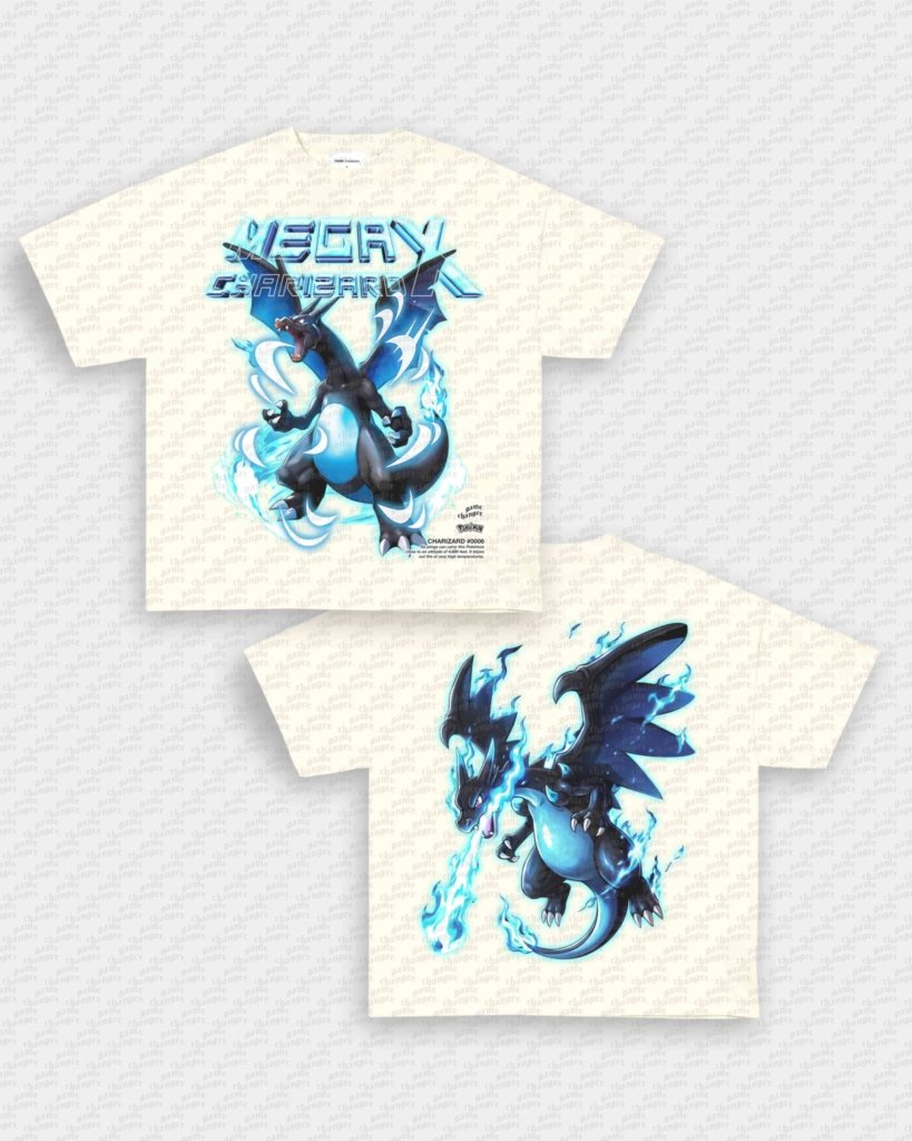 MEGA CHARIZARD X TEE - [DS] - WINS™ GAME CHANGERS TEE - WINS LA
