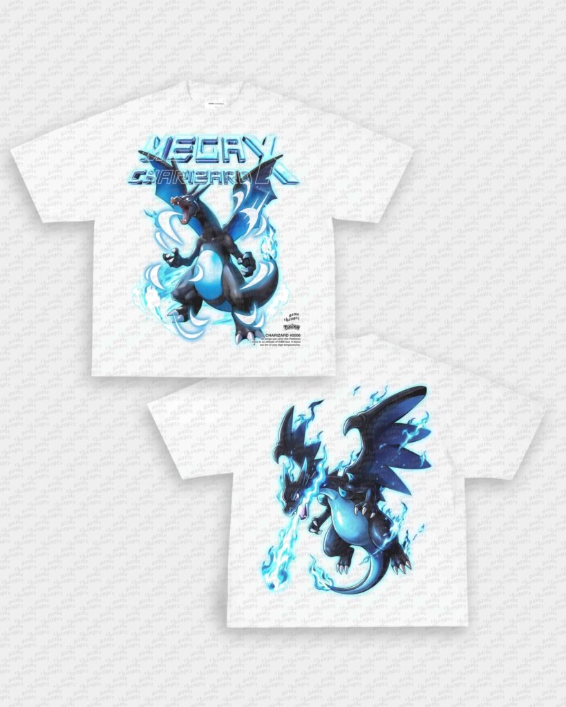 MEGA CHARIZARD X TEE - [DS] - WINS™ GAME CHANGERS TEE - WINS LA